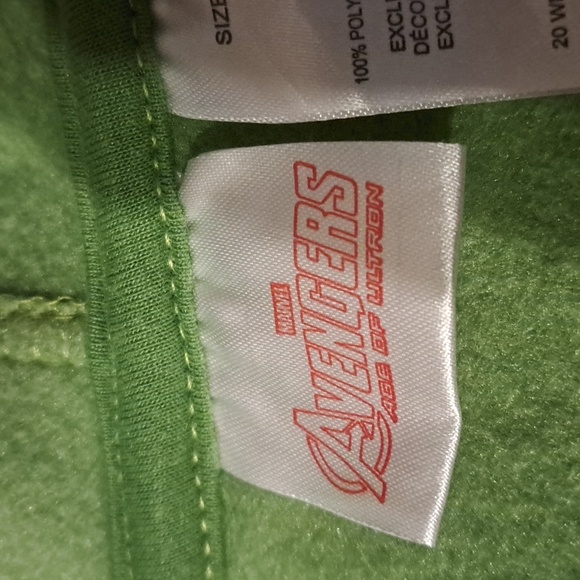 Marvel Avengers Age of Ultron boys size 3T zip up hoodie, New - Picture 4 of 7